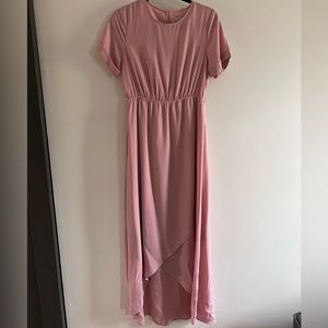 Pink High Low Dress